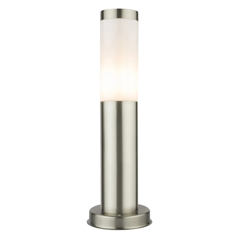 LED Pollerleuchte Standleuchte für den Außenbereich 450mm Edelstahl gebürstet IP44 E27 230V
